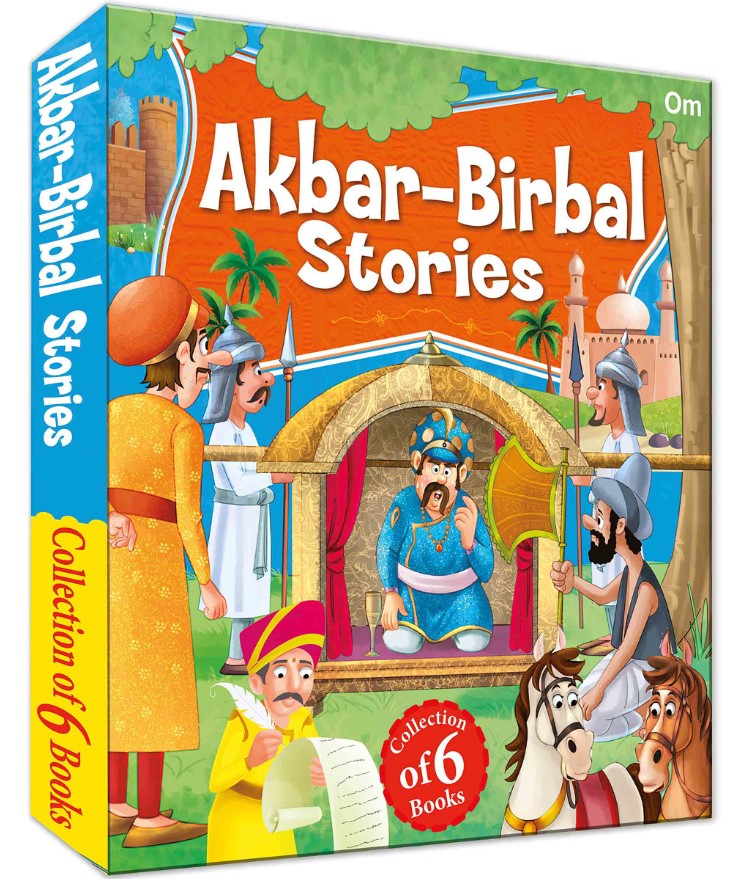 Akbar - Birbal Stories: Set of 6 Books (Boxset)